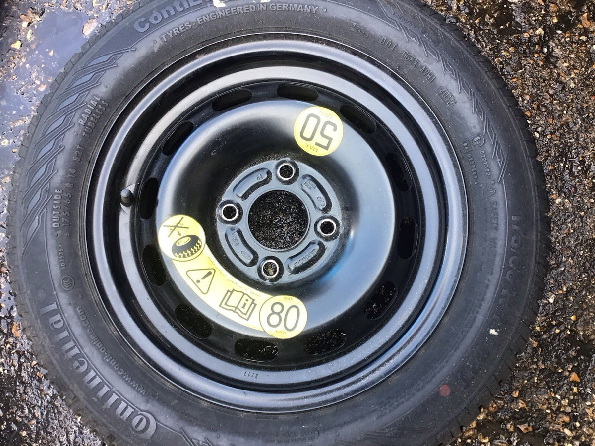 FORD FIESTA MK7 SPARE WHEEL 14'' STEEL RIM TYRE 175X65X14 2009 20173