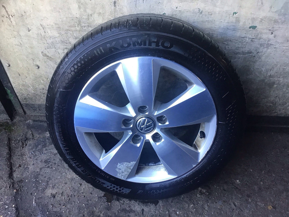 VOLKSWAGEN GOLF MK7 WHEEL 16'' ALLOY RIM TYRE 205X55X16 5G0601025AC 2013 20171