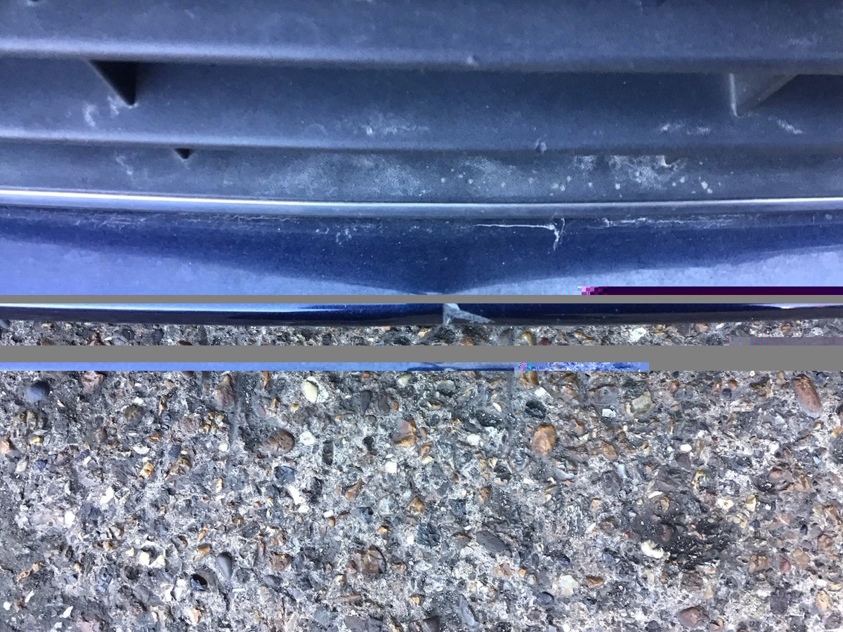 VOLKSWAGEN SHARAN MK2 FRONT BUMPER IN NIGHT BLUE LH5X  2010 20237