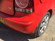 VOLKSWAGEN POLO 9N3 REAR BUMPER FLASH RED LP3G 2005 20082