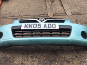 VAUXHALL AGILA A FRONT BUMPER IN METALLIC SPEARMINT SILVER 3QU 2004 20071