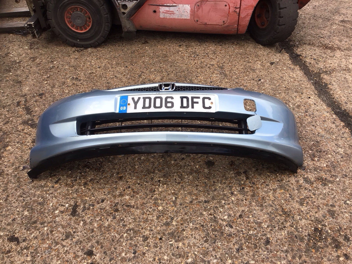 HONDA JAZZ MK2 FRONT BUMPER SIRIUS BLUE B528M 2005 20081