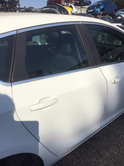 VAUXHALL ASTRA J DRIVER'S SIDE O/S REAR DOOR SUMMIT WHITE Z40R 2010 201410