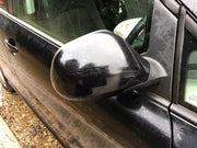 SEAT ALTEA DRIVER'S SIDE DOOR MIRROR PHANTOM BLACK METALLIC LZ9Y 2009 20143