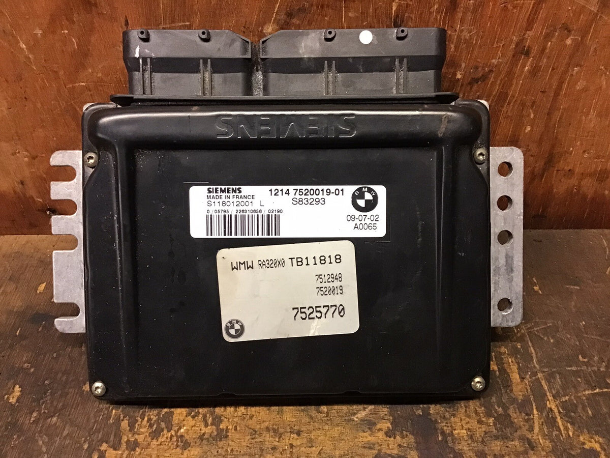 BMW MINI 1.6 PETROL ENGINE CONTROL UNIT ECU 7525770 R50 2002 20060