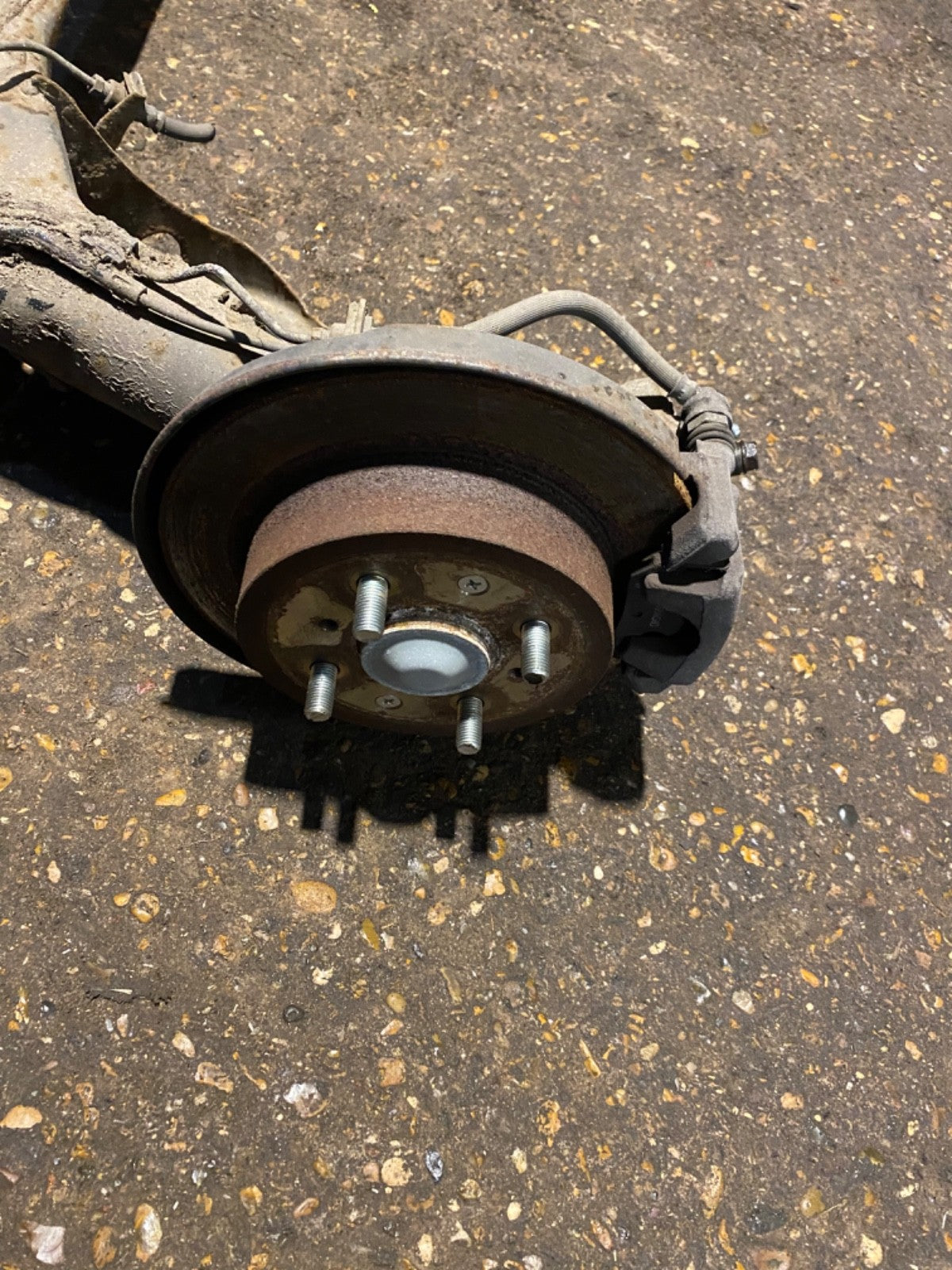 HONDA JAZZ MK2 REAR AXLE DISK BRAKES WITH ABS 2002 20082
