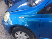 TOYOTA YARIS MK1 PASSENGER'S SIDE N/S WING PANEL SURF BLUE 8P1 2001 20064