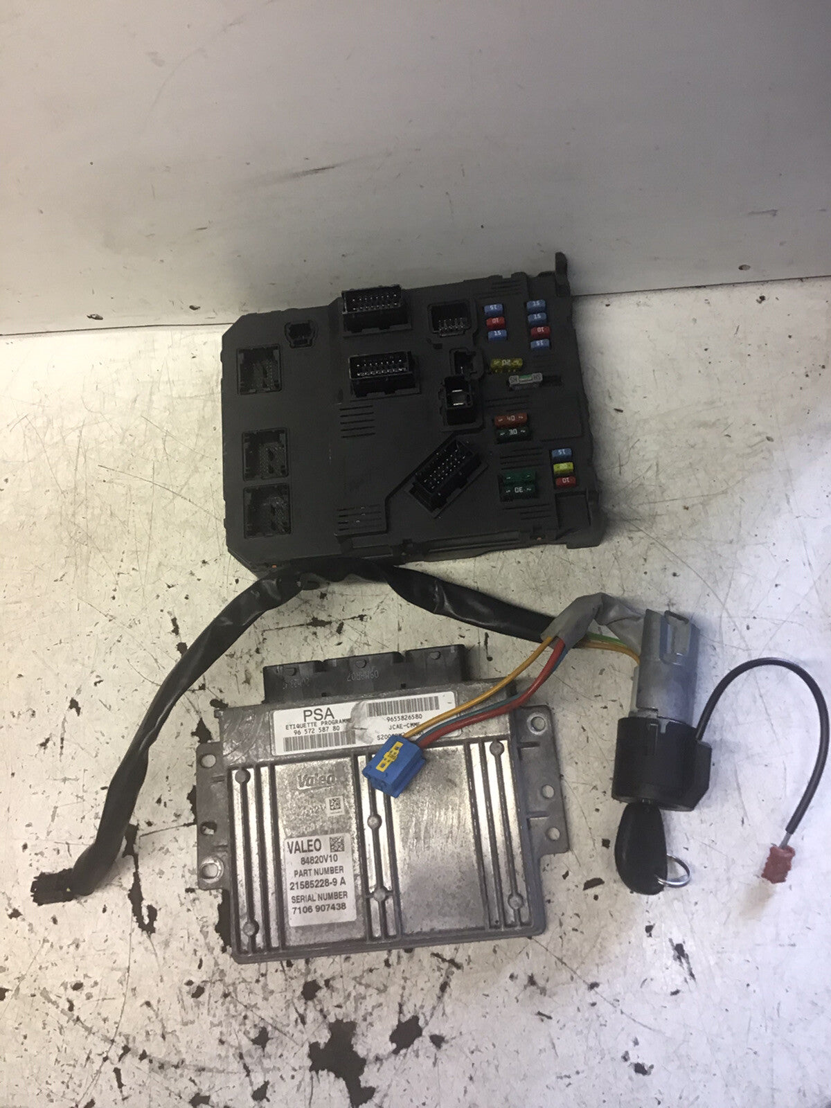 CITROEN PICCASSO 1.8 16V PETROL ECU KIT 9657258780 2002 20060
