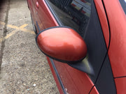 PEUGEOT 107 DRIVER'S SIDE O/S DOOR MIRROR ORANGE MADALINE KHF 2005 20131