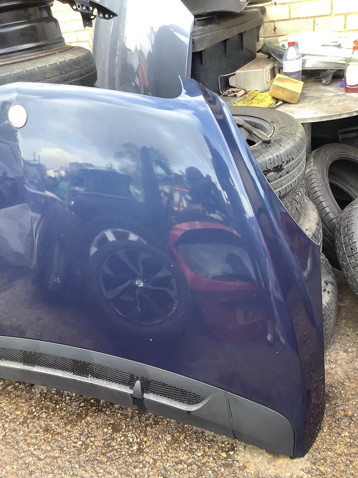 MERCEDES B CLASS W245 BONNET ATOLL BUE PAINT CODE 375 2005-201210