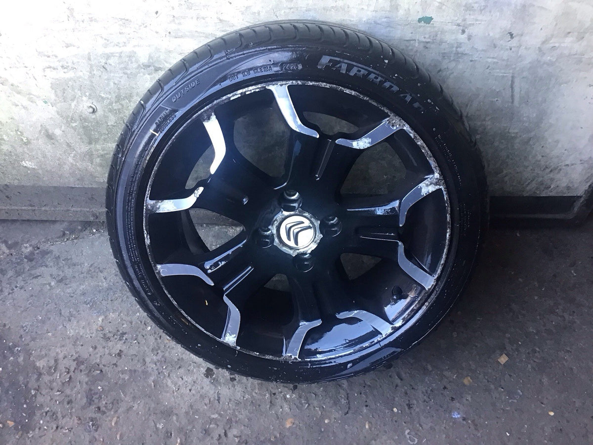 CITROEN DS3 ALLOY WHEEL 17'' TYRE 205X45X17 P/N 9687754377 2010 20181