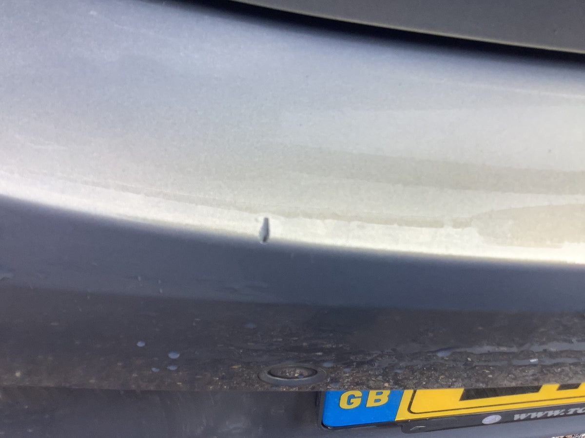 VAUXHALL CORSA E REAR BUMPER PEPPERDUST METALLIC Z40W 5 DOOR 2015 20195