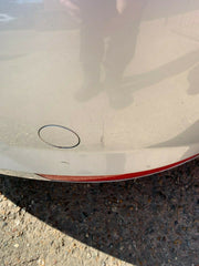 SEAT LEON REAR BUMPER IN METALLIC SILVER COMPLETE LS7Y 2007 2012 3