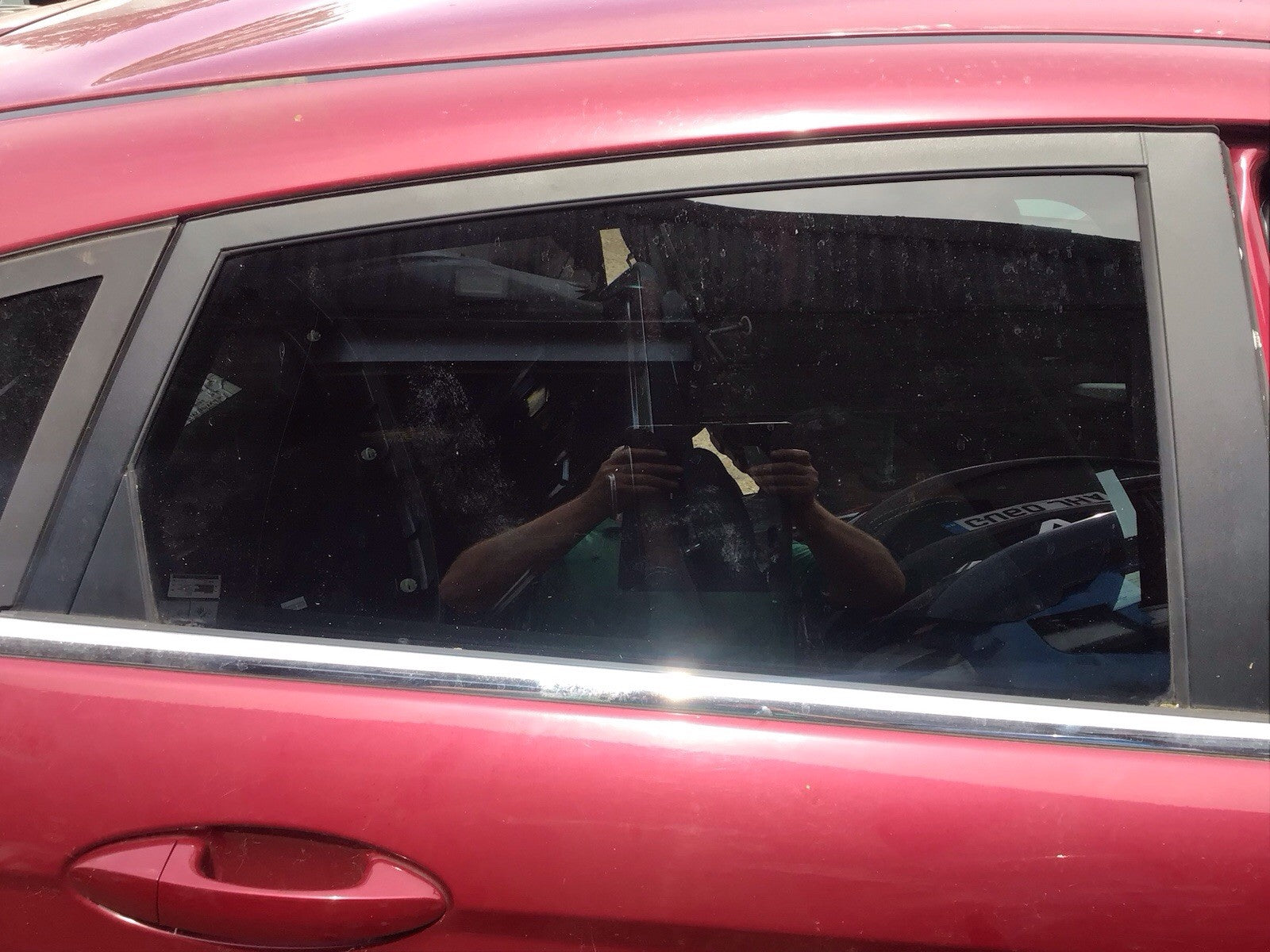FORD FIESTA MK7 DRIVER'S SIDE O/S REAR DOOR WINDOW GLASS TINTED 2008 20171