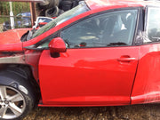 SEAT IBIZA 6J PASSENGER'S SIDE N/S FRONT DOOR EMOCION RED LS3H 5 DOOR 2008 20171