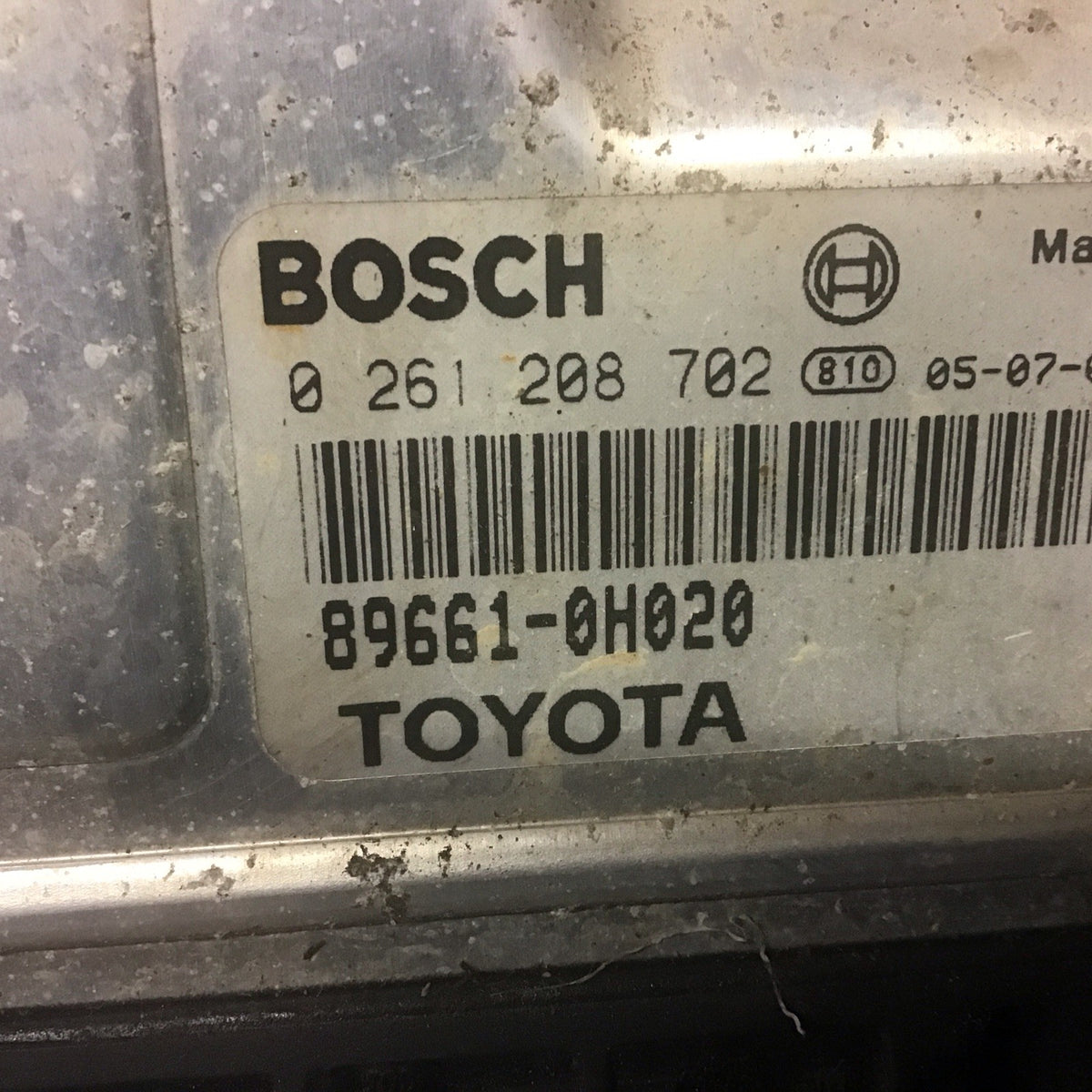 TOYOTA AYGO 1.0 PETROL ENGINE CONTROL UNIT ECU  89661 0H020 2005 20123