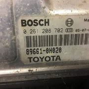 TOYOTA AYGO 1.0 PETROL ENGINE CONTROL UNIT ECU  89661 0H020 2005 20123