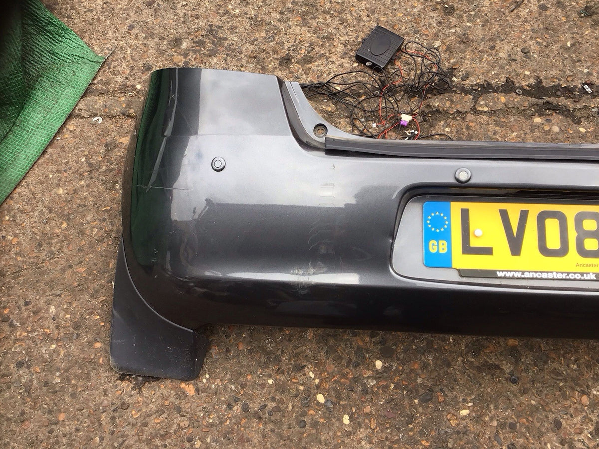 TOYOTA YARIS MK2 REAR BUMPER IN MAGNETIC GREY MET 1G3  5 DOOR 2006 20102