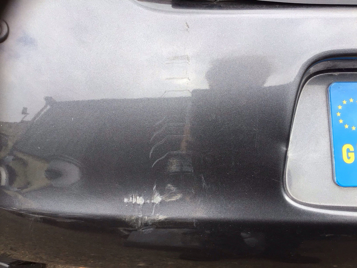 TOYOTA YARIS MK2 REAR BUMPER IN MAGNETIC GREY MET 1G3  5 DOOR 2006 20105