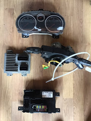 VAUXHALL CORSA D 1.4 PETROL ECU KIT 55590556 ABH0 A14XER 2010 20140