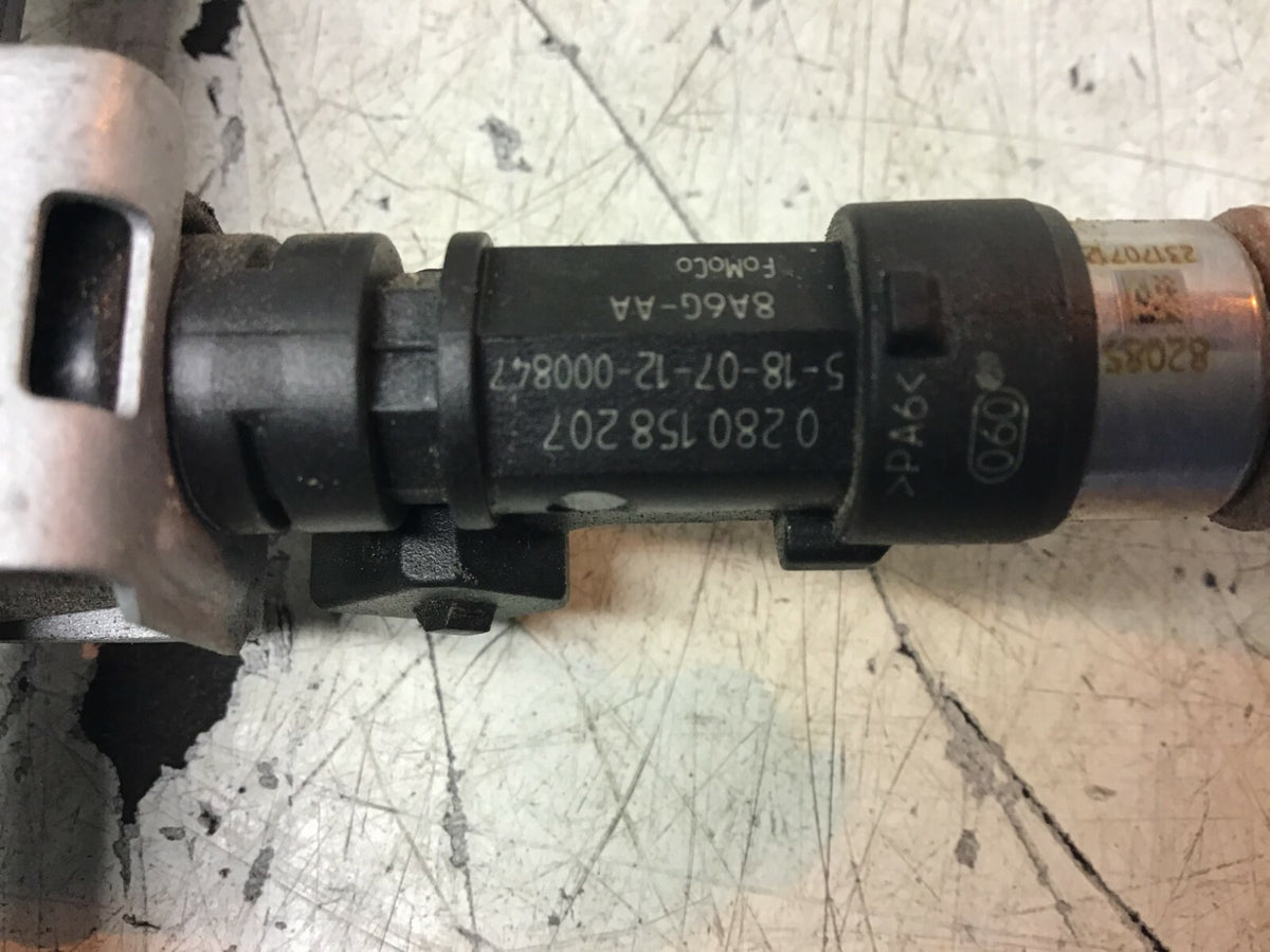 FORD FIESTA MK7 1.25 PETROL INJECTOR RAIL AND INJECTORS VP8A6U KA 8A6G 9H487 AB1