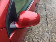 VOLKSWAGEN GOLF MK5 PASSENGER SIDE N/S DOOR MIRROR METALLIC RED SPICE  2004 20081