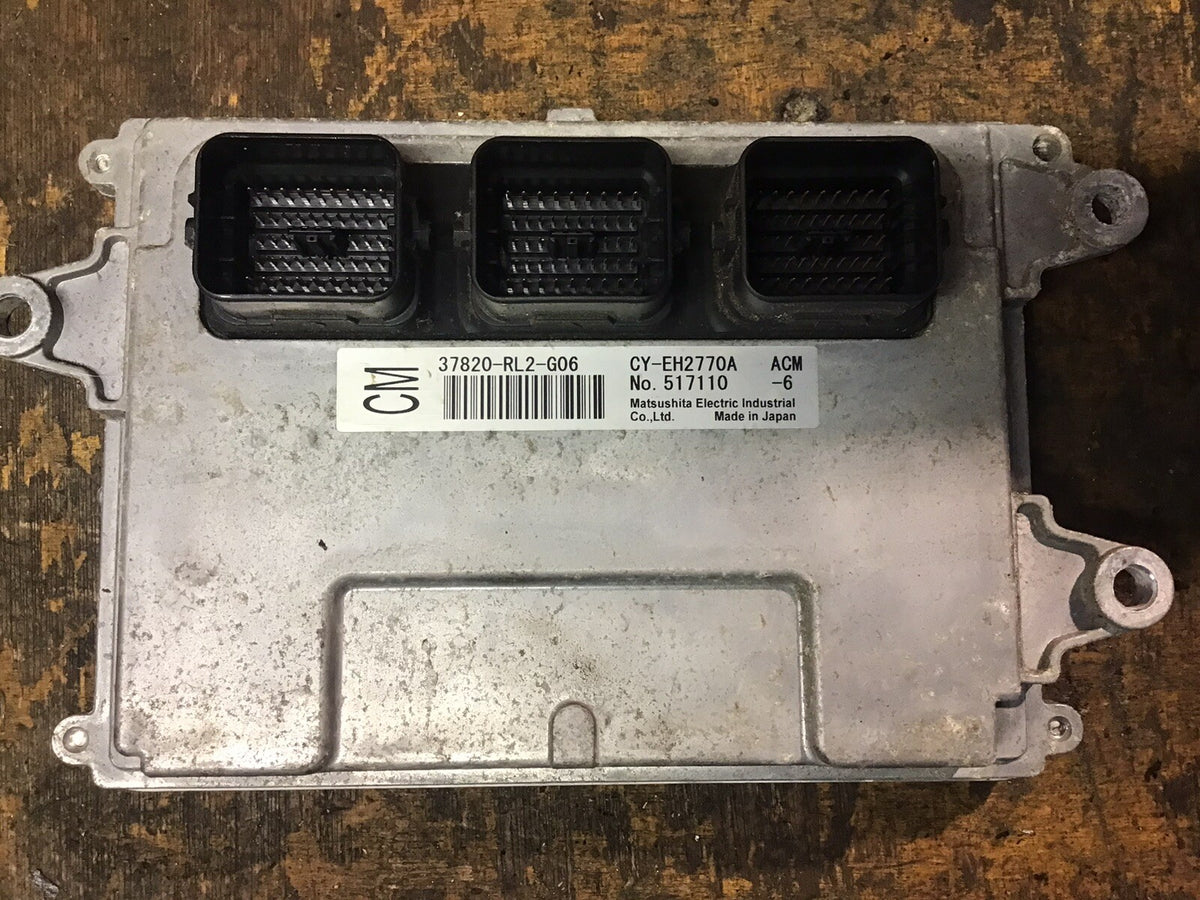 HONDA ACCORD MK8 2.0 PETROL ENGINE CONTROL UNIT ECU 37820 RL2 G06 2009 20152