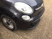 FIAT 500L FRONT BUMPER IN GREY METALLIC PAINT CODE 609/B COMPLETE 2013 20184