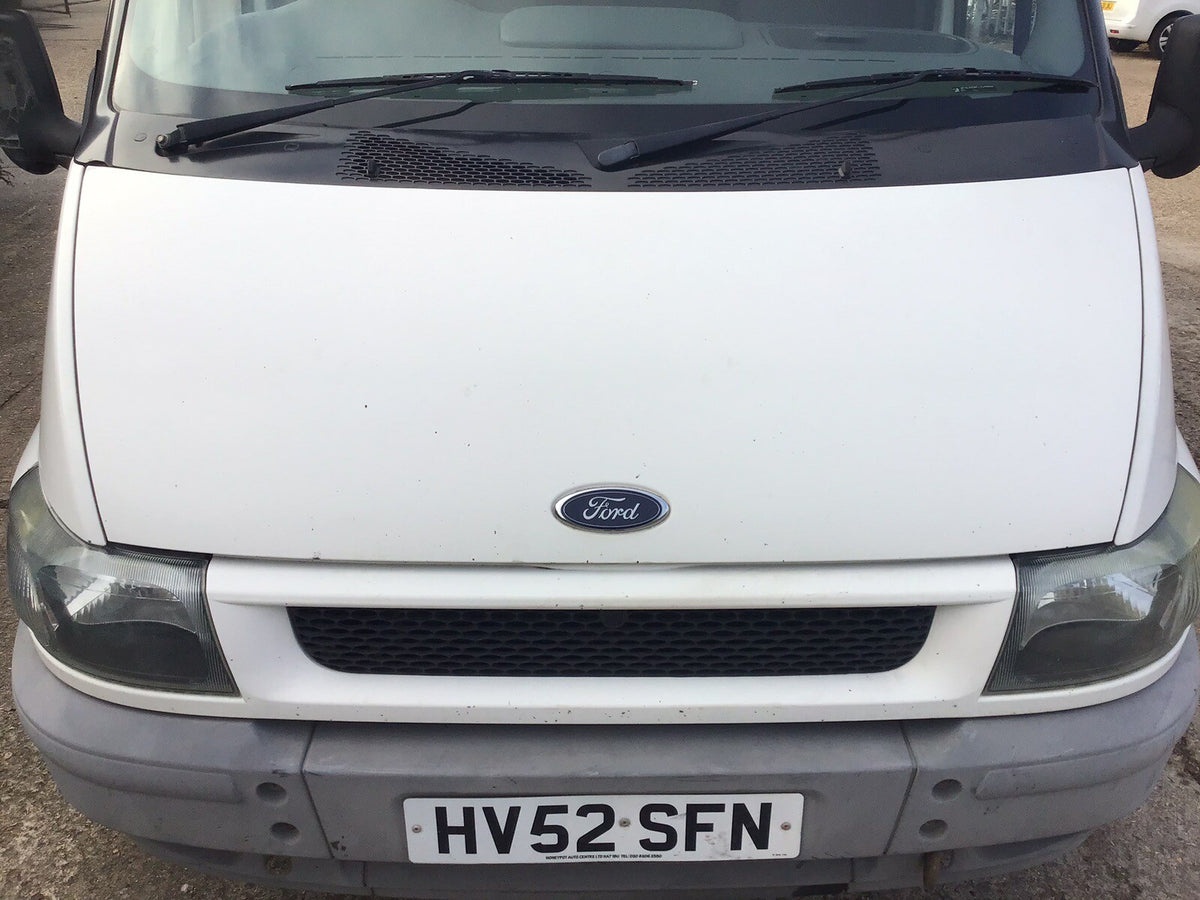 FORD TRANSIT MK6 BONNET WHITE 2001 20069