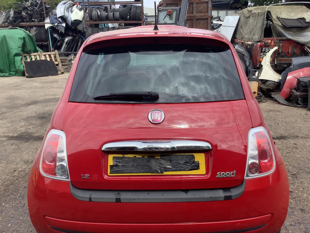 FIAT 500 TAILGATE IN ROSSO RED  PAINT CODE 111A BARE 2008 20152