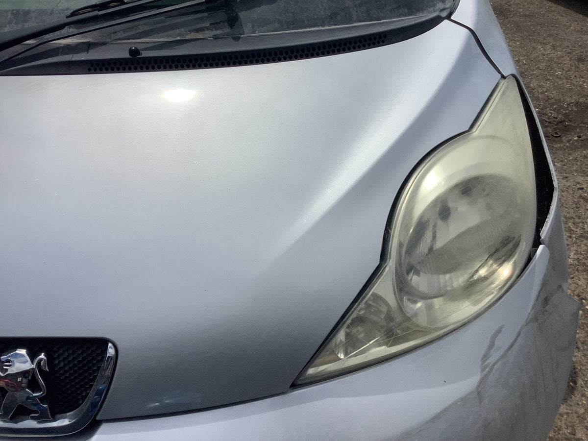 CITROEN C1 PEUGEOT 107 BONNET GRIS GALLIUM METALLIC KTB 2005 20114