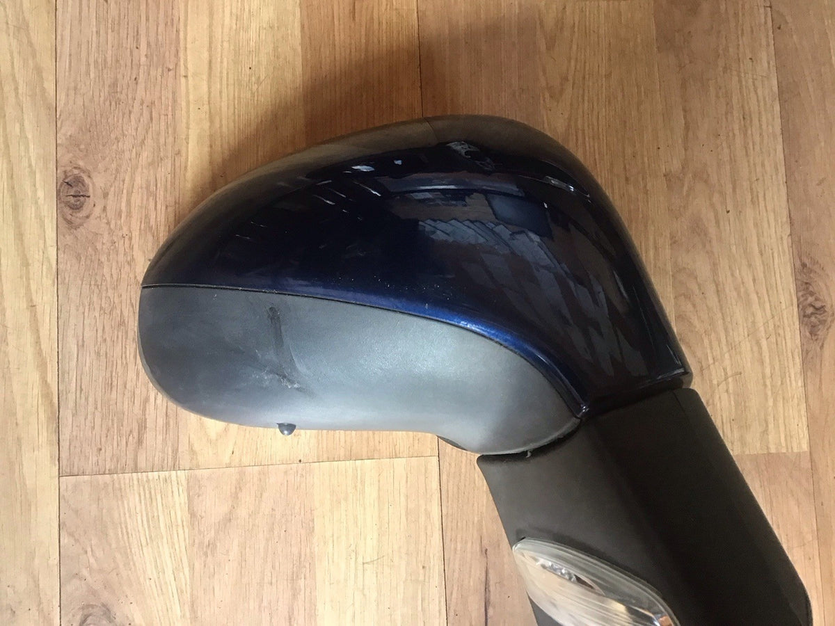 PEUGEOT 207 DRIVER'S SIDE O/S DOOR MIRROR IN BLUE 014342 2006  20125