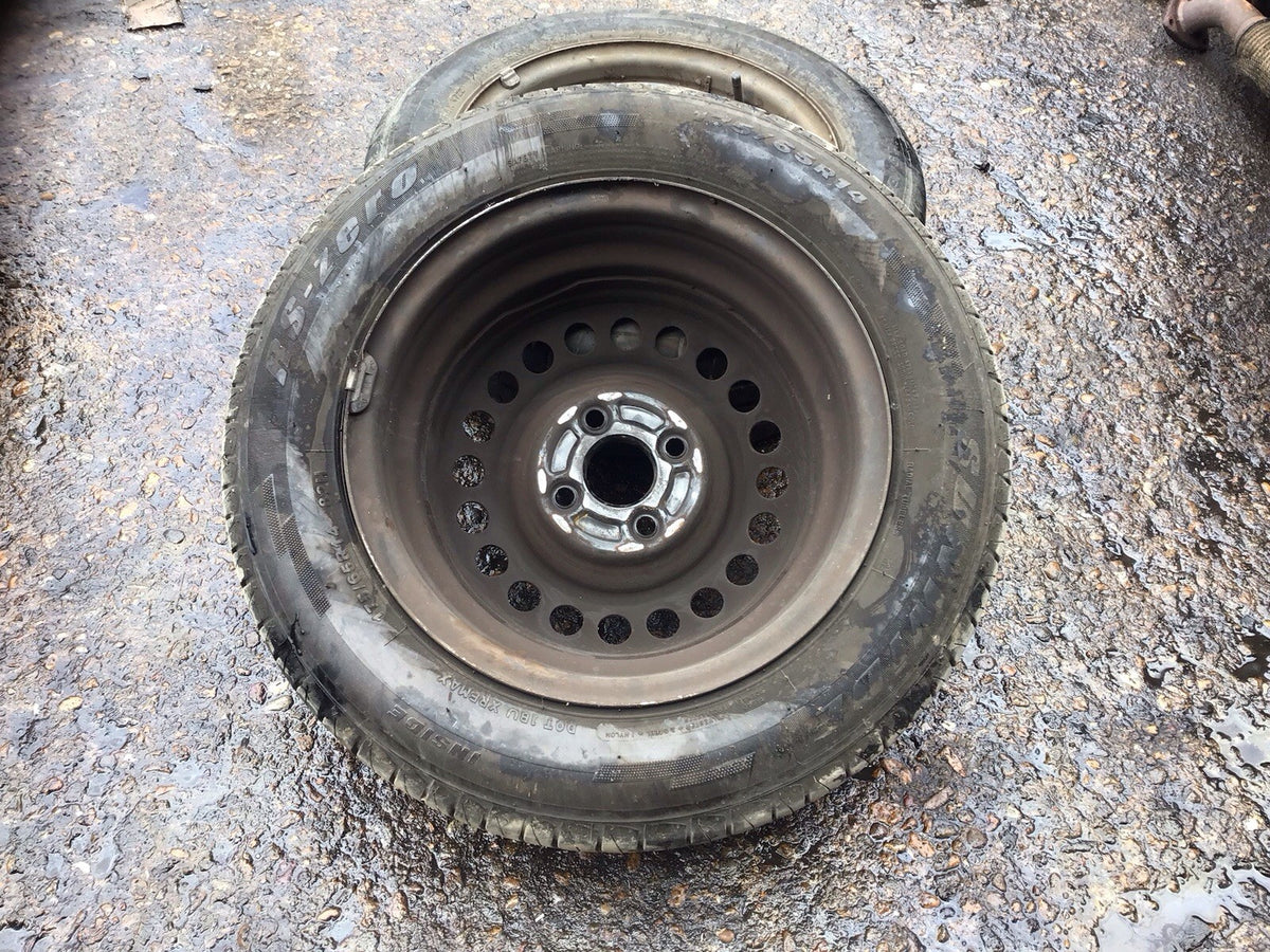 HONDA JAZZ MK2  SPARE WHEEL 14''  STEEL RIM TYRE 175X65X14  2002 20086