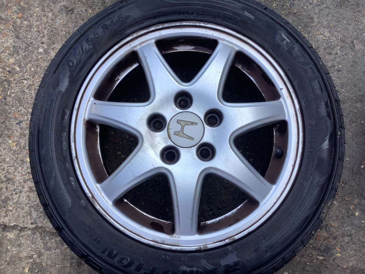 HONDA ACCORD MK7 ALLOY WHEEL 16'' TYRE 205X55X16 2003 20083