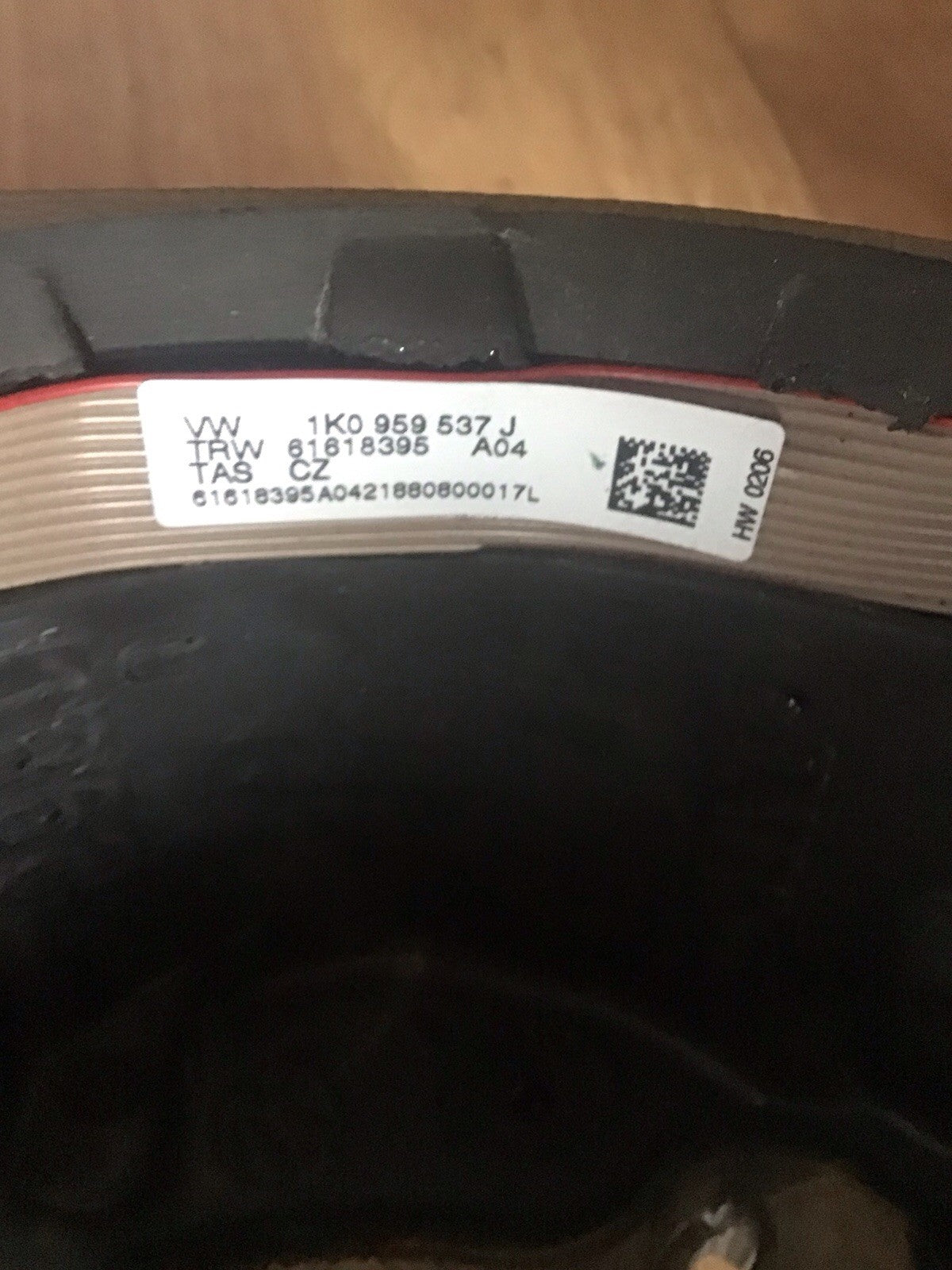 VOLKSWAGEN GOLF MK6 STEERING WHEEL 1K0959537J 2009 20136