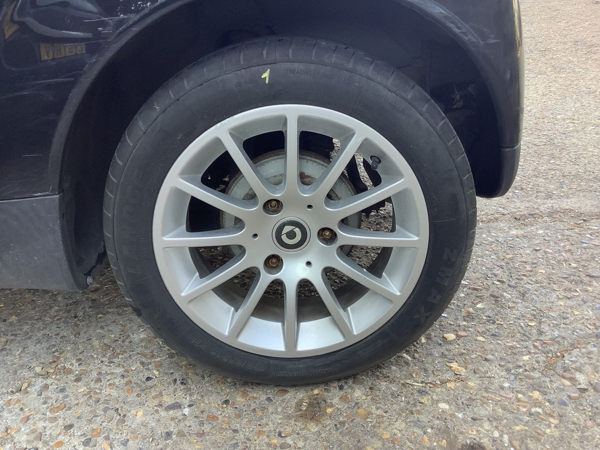 SMART FORTWO REAR WHEEL ALLOY 15'' TYRE 175X55X15 2007 20141