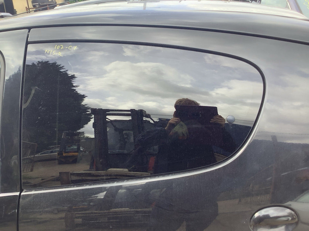 PEUGEOT 107 CITROEN C1 PASSENGER'S N/S SIDE REAR WINDOW GLASS 5 DOOR 2005 20140