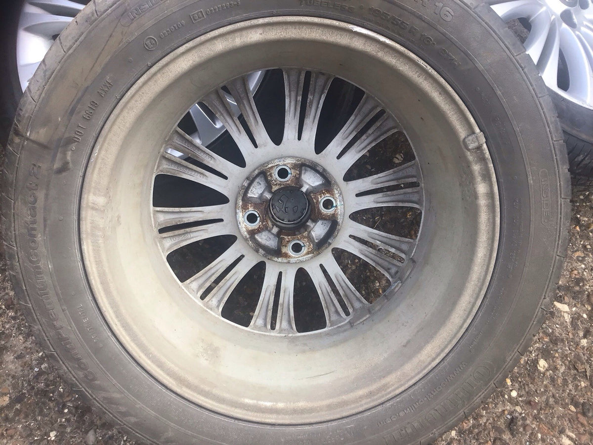 VAUXHALL CORSA ALLOY WHEEL 16'' 13298019 AND TYRE 195X55X16 2006 20147