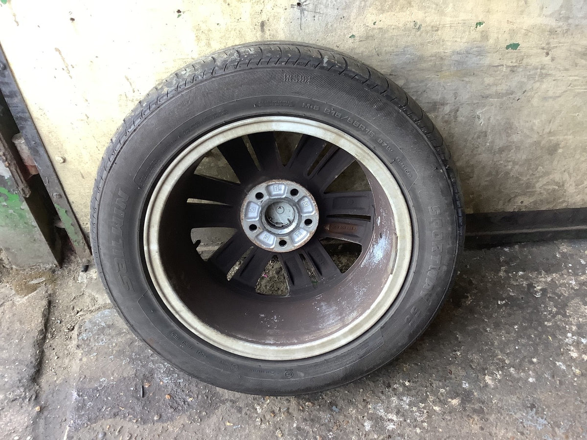 VOLKSWAGEN EOS ALLOY WHEEL 16" 3G0601025AF WITH TYRE 215X55X16 2007 20149