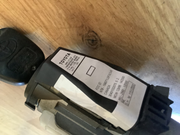 TOYOTA COROLLA IGNITION BARREL LOCK AND KEY 89783 02020 2000 20065
