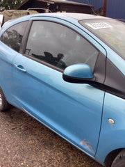FORD KA DRIVER'S SIDE O/S DOOR IN SCUBA METALLIC 2009 20165