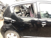 TOYOTA AYGO DRIVER'S SIDE REAR DOOR BLACK METALLIC 211 2005 20141