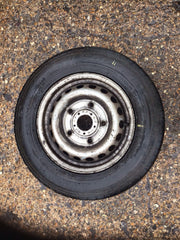FORD TRANSIT CUSTOM 15" STEEL WHEEL WITH TYRE 215/65R15C BK21 1007 AA1