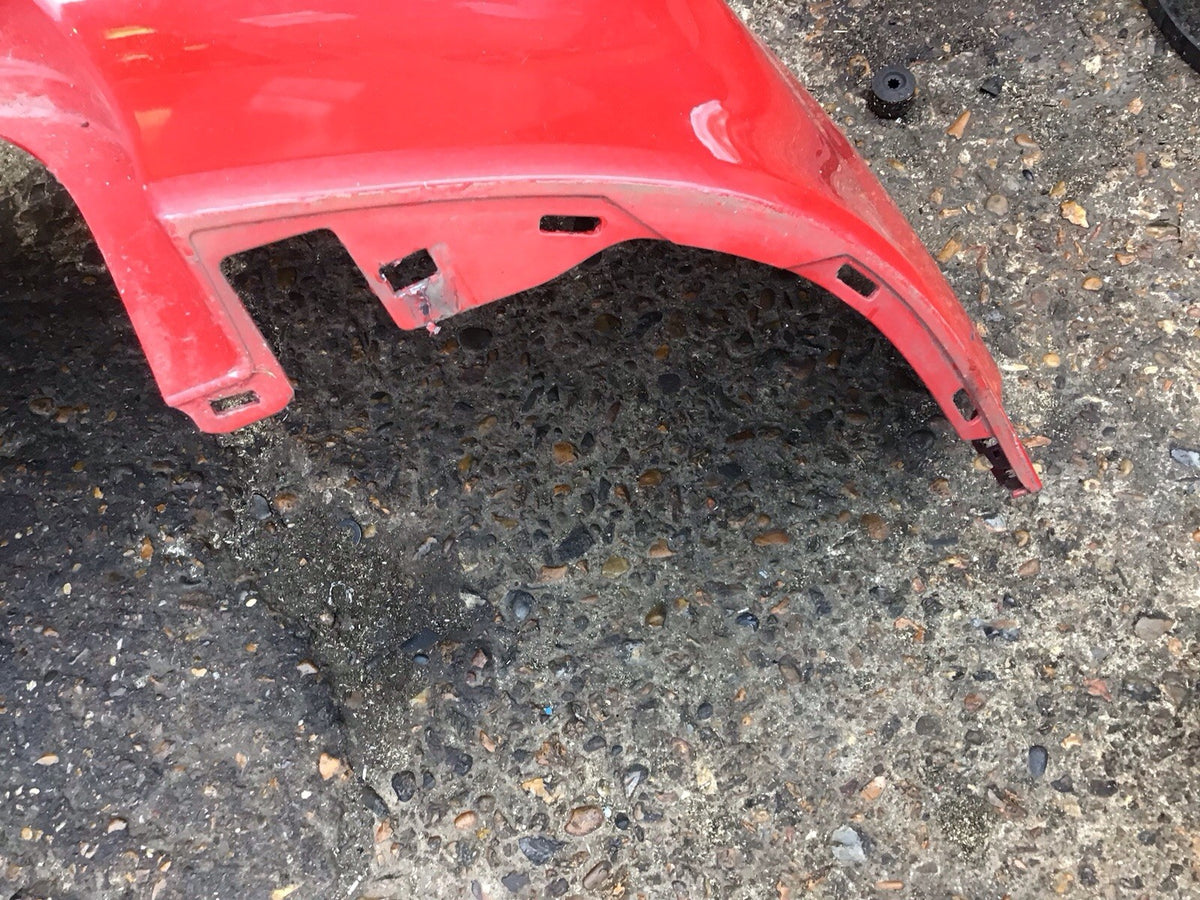 VOLKSWAGEN GOLF MK6 REAR BUMPER TORNADO RED LY3D 2009 201215