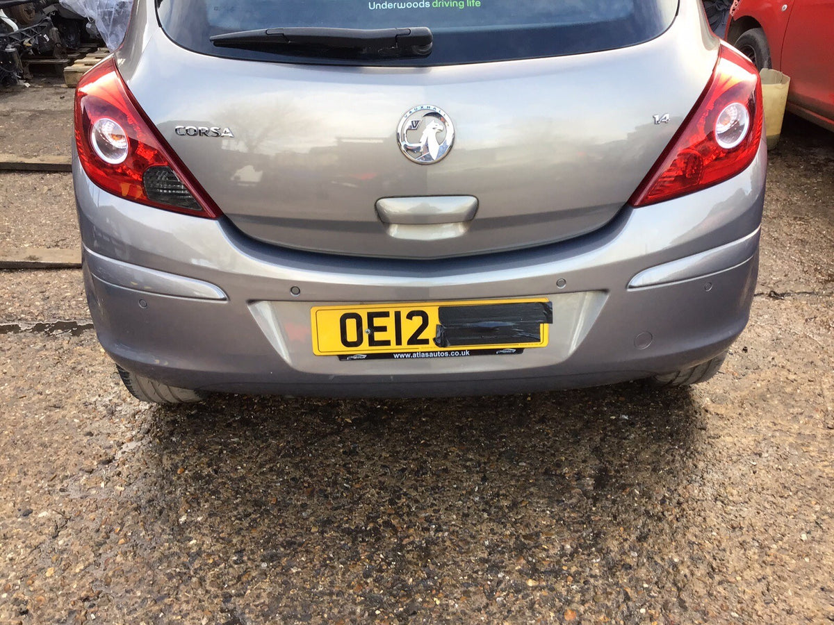 VAUXHALL CORSA D TAILGATE  PEPPERDUST METALLIC Z40W 3 DOOR MODEL 2006 20144