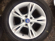 FORD FOCUS MK3 ALLOY WHEEL 16'' CM5C 1007 AXA TYRE 215X55X16 2011 20185