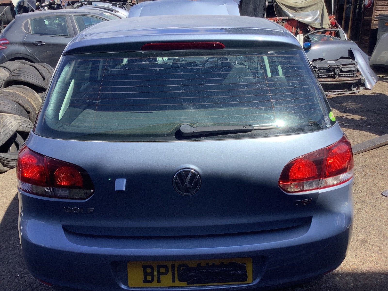 VOLKSWAGEN GOLF MK6 TAILGATE IN SHARK BLUE LA5Q 2009 20121