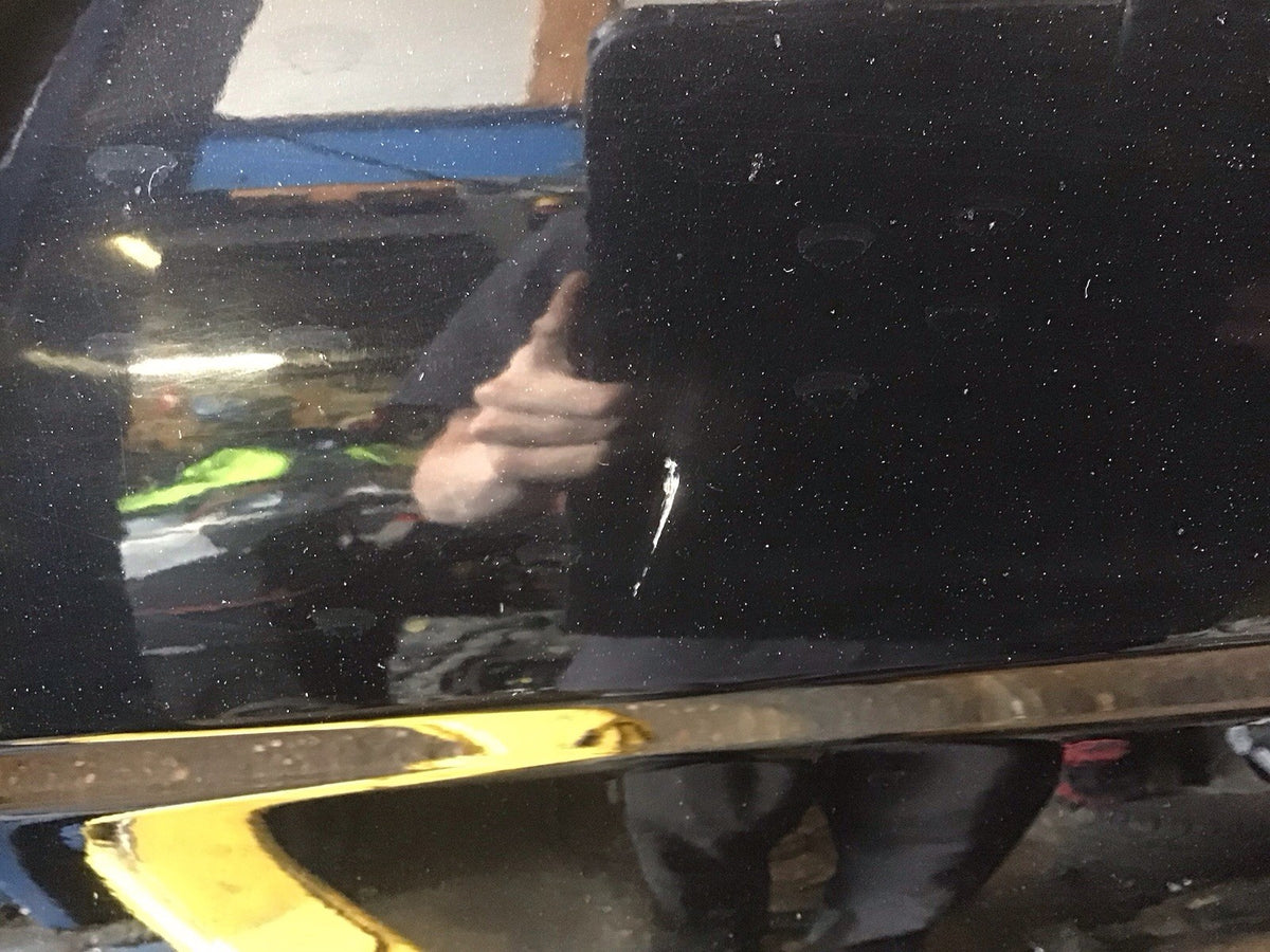 FORD FIESTA MK7 PASSENGER'S SIDE N/S REAR DOOR IN PANTHER BLACK  2008 20173