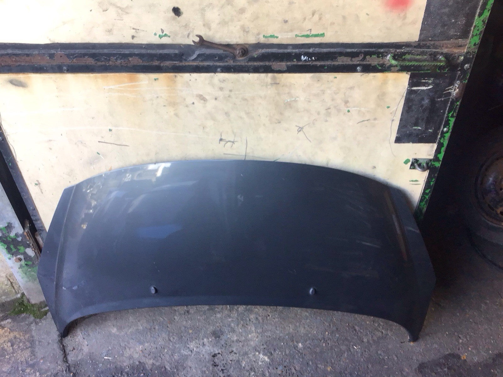 PEUGEOT 207 BONNET  GREY GALLIUM PAINT CODE KTB 2006 20120