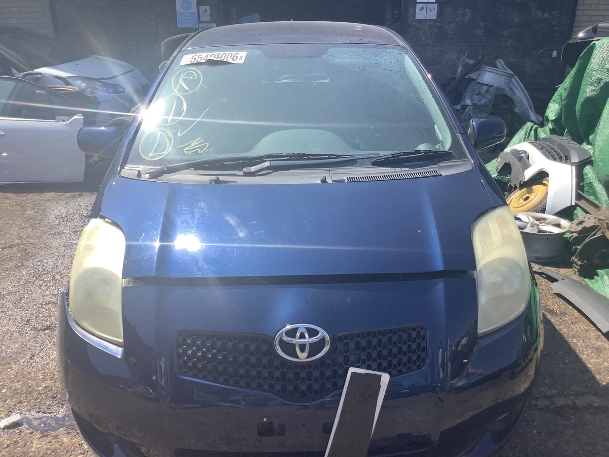 TOYOTA YARIS MK2 BONNET LEXUS DARK BLUE CODE 8P4 3 DOOR 2006-20101